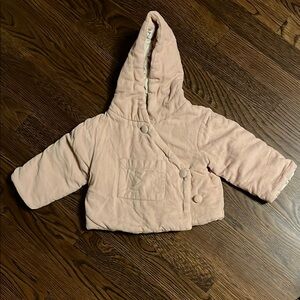 Louis & Louise baby girl Hooded Jacket - Pink